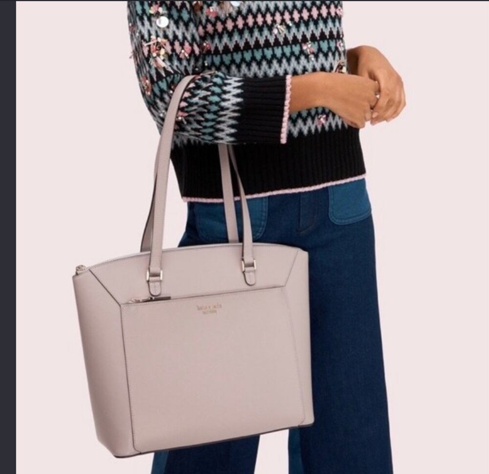 Kate Spade New York Women's Louise Large Tote Bag Pale Pink